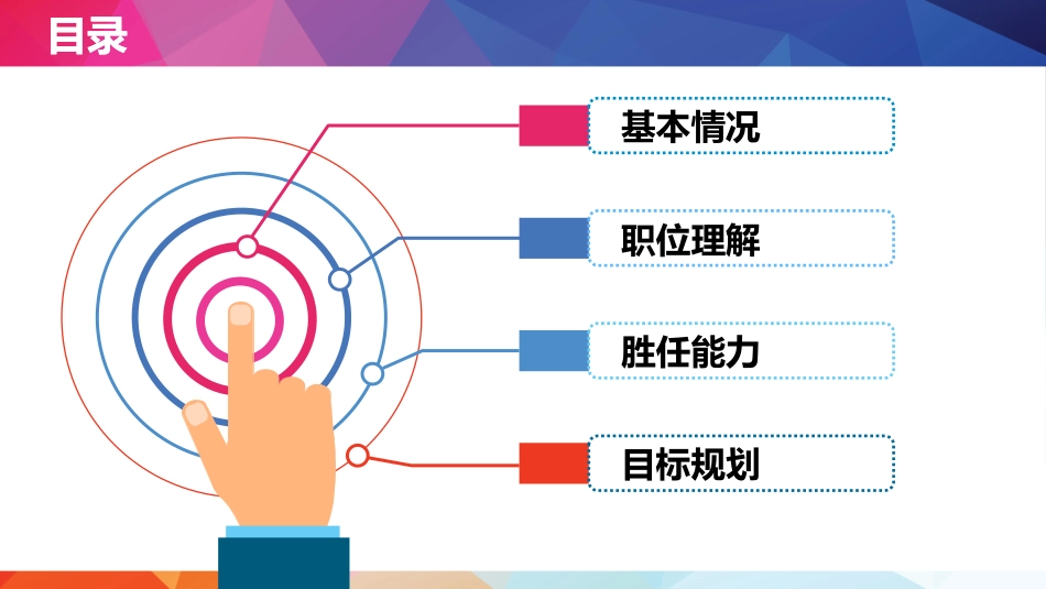 框架完整漂亮个人述职报告转正求职实习汇报PPT模板.pptx_第2页