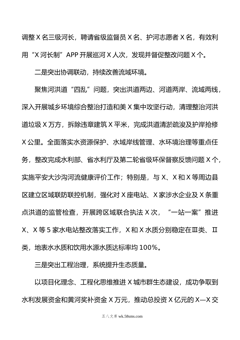 在全市年河湖长制工作会议上的发言.doc_第2页