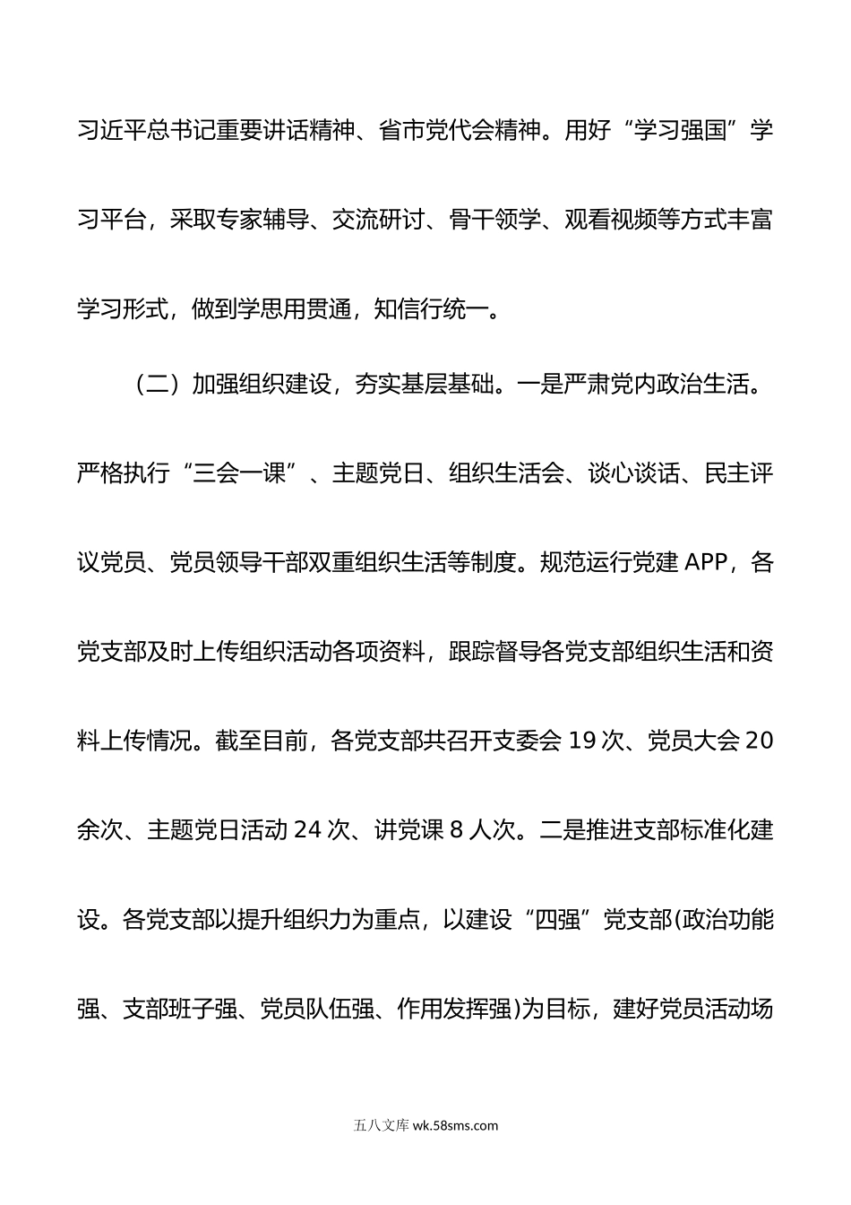 某局年上半年党建工作总结及下半年工作计划.docx_第3页