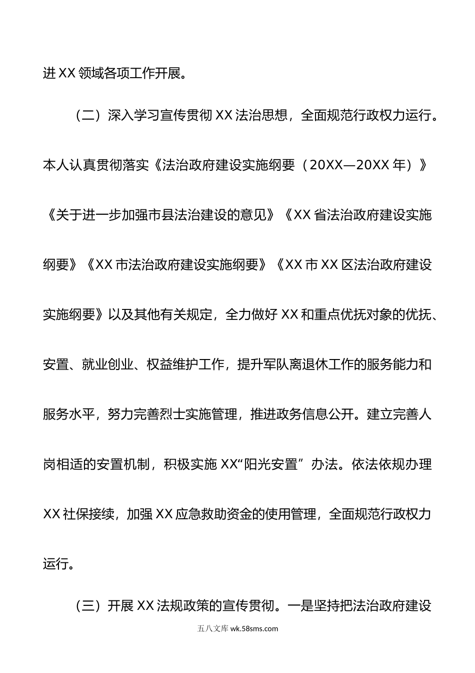 年度履行推进法治建设第一责任人职责情况报告.doc_第2页