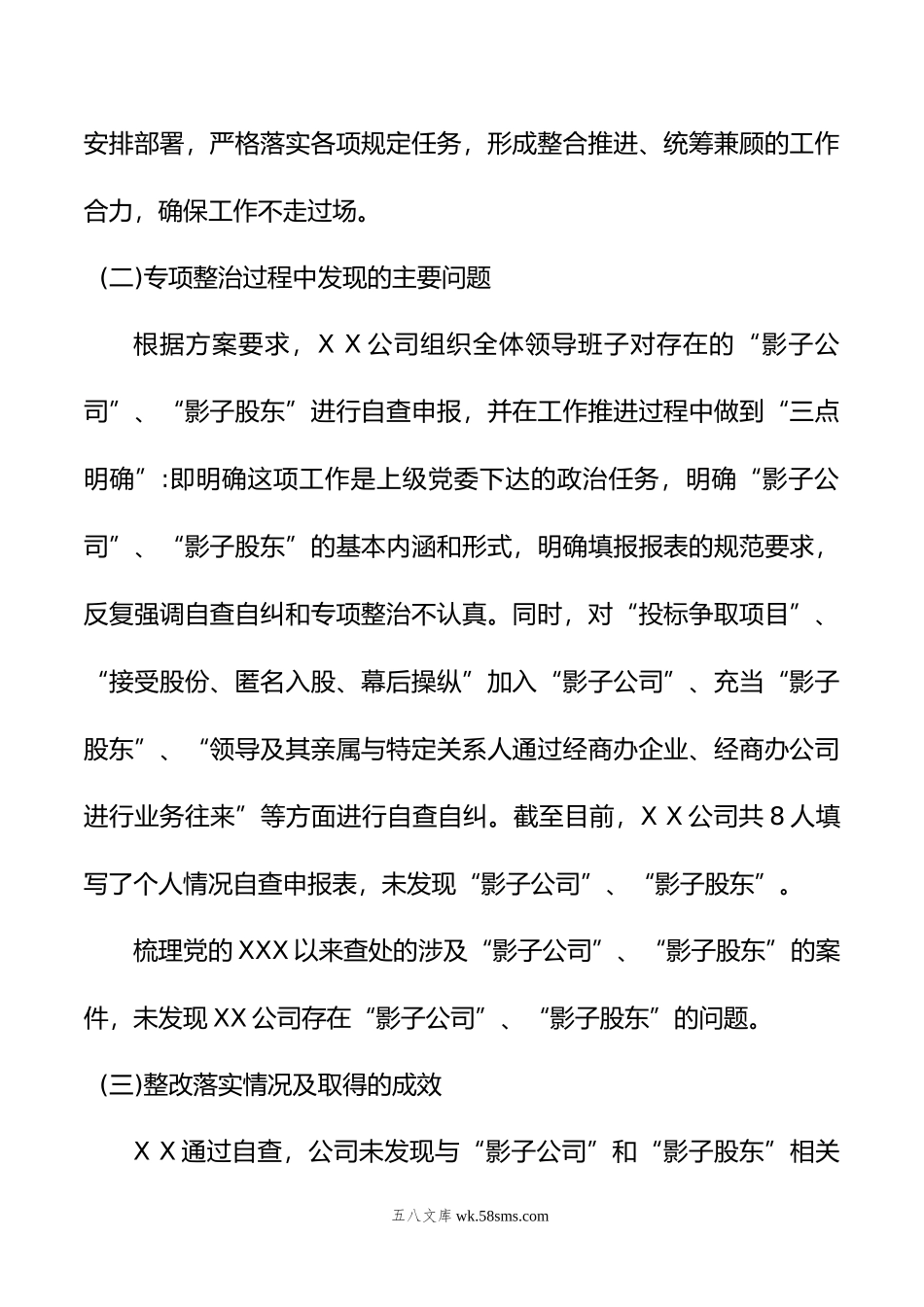 公司党支部关于持续深化化公为私问题专项整治工作情况的总结报告.docx_第2页