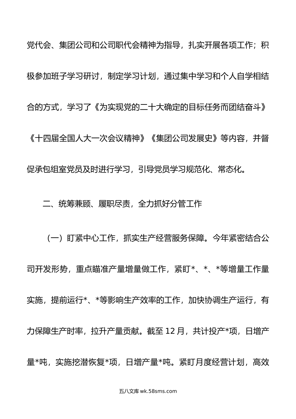 国企副职领导年度工作述职报告.doc_第2页