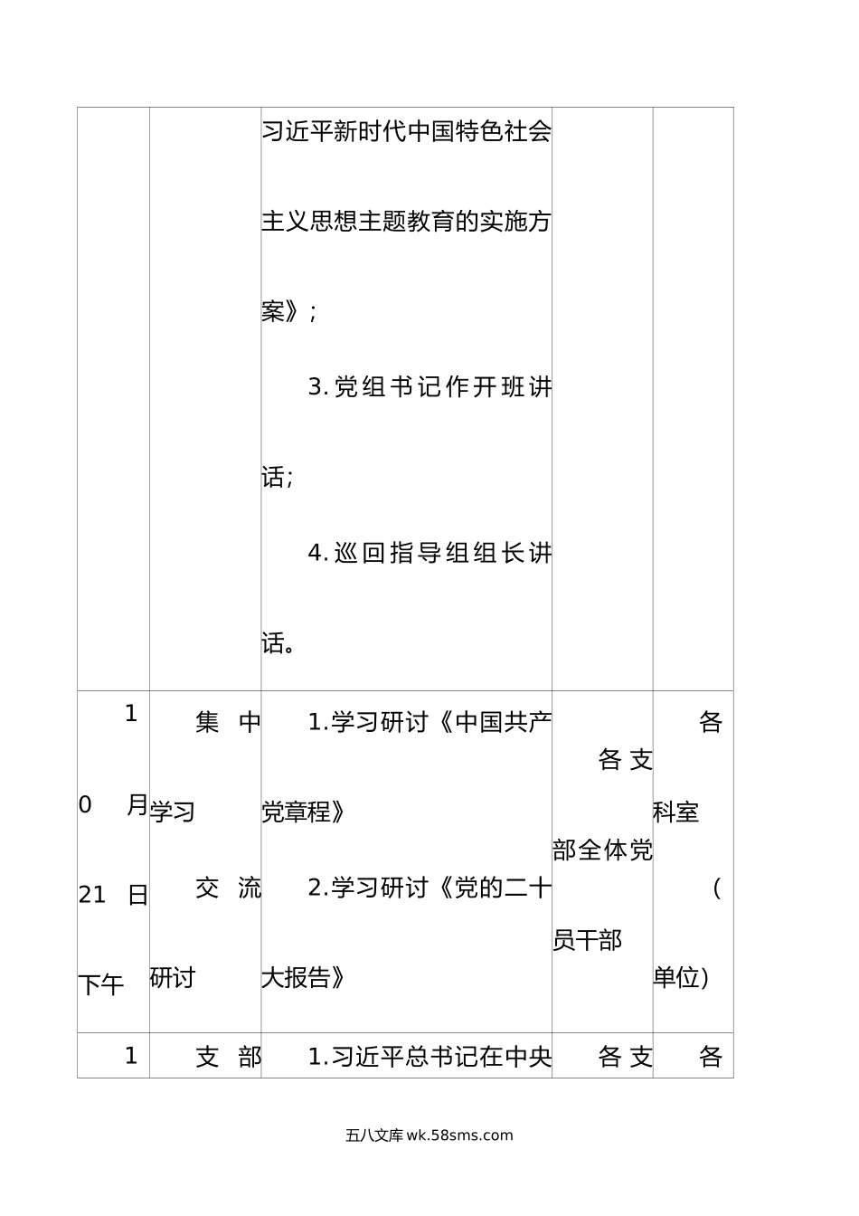 局第二批主题教育理论学习读书班集中学习研讨安排.doc_第2页