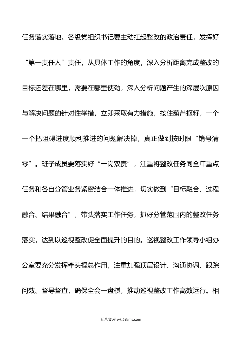 在落实市委巡视反馈整改动员会上的讲话.doc_第2页