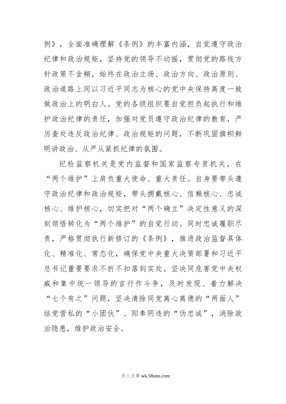 进一步严明政治纪律和政治规矩.docx_第3页