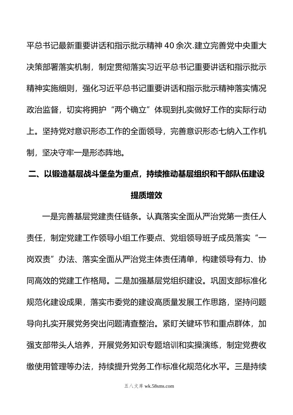 民政局党组书记年抓基层党建述职报告.docx_第3页