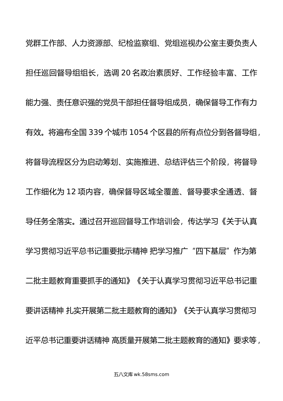 主题教育经验做法：从严从实抓好督导 持续发力促实效.doc_第2页