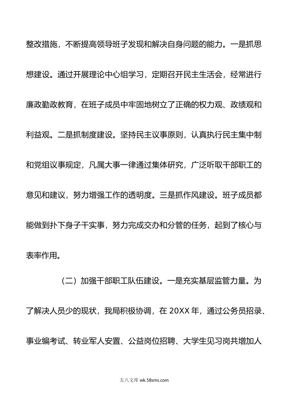 年局领导班子述职述德述廉报告.doc_第2页