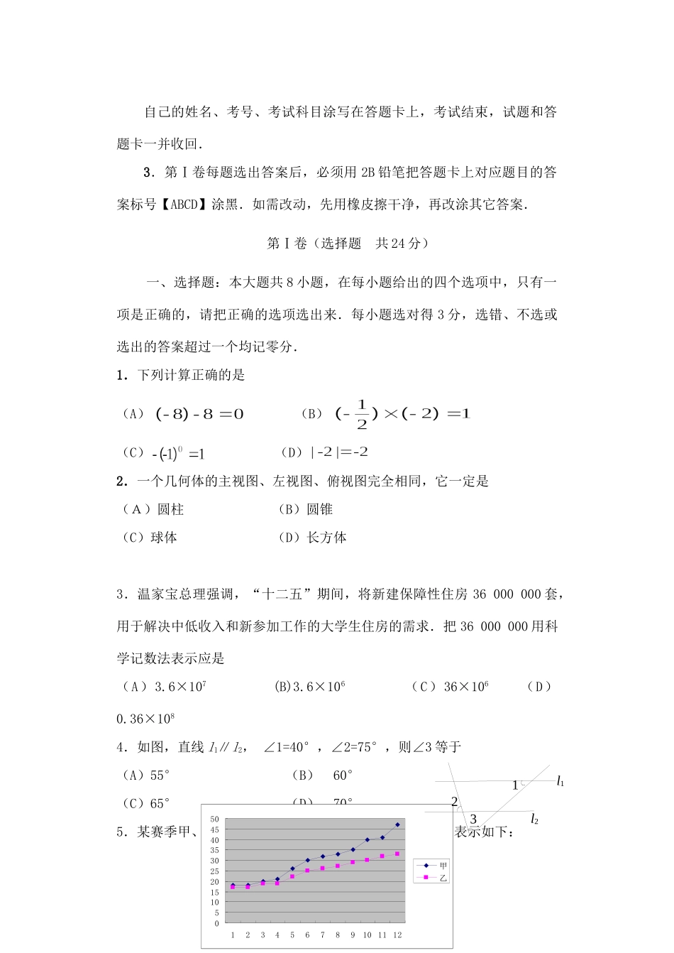 2011山东省德州市中考数学真题及答案.doc_第2页