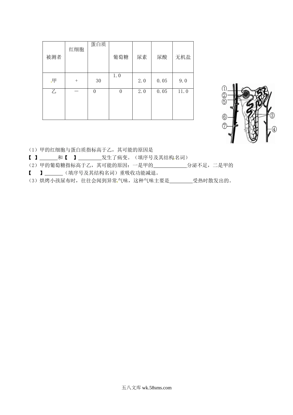 2014年湖北省孝感市中考生物真题及答案.doc_第2页