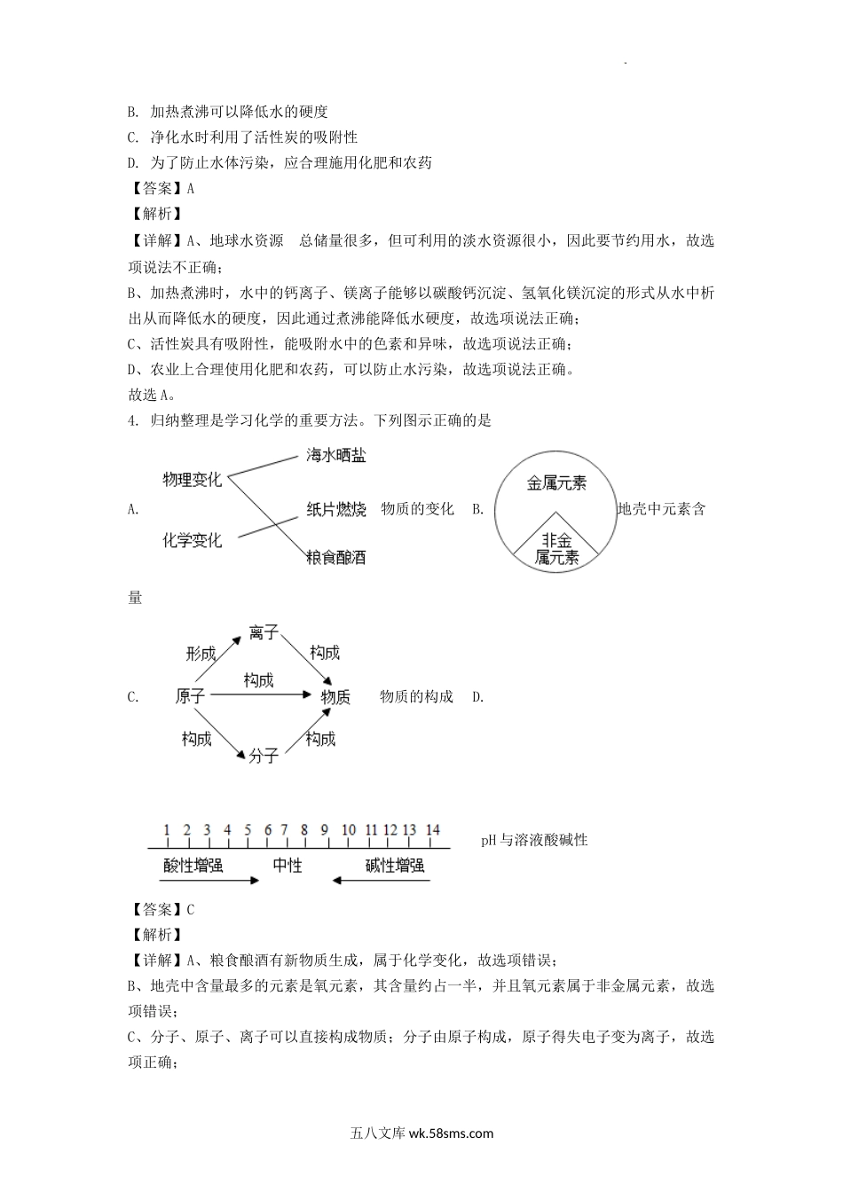 2022年内蒙古呼和浩特中考化学真题及答案.doc_第2页