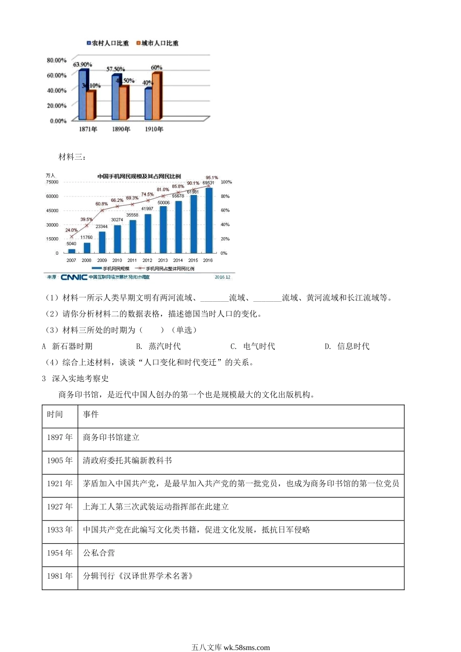 2023年上海中考历史真题及答案.doc_第2页