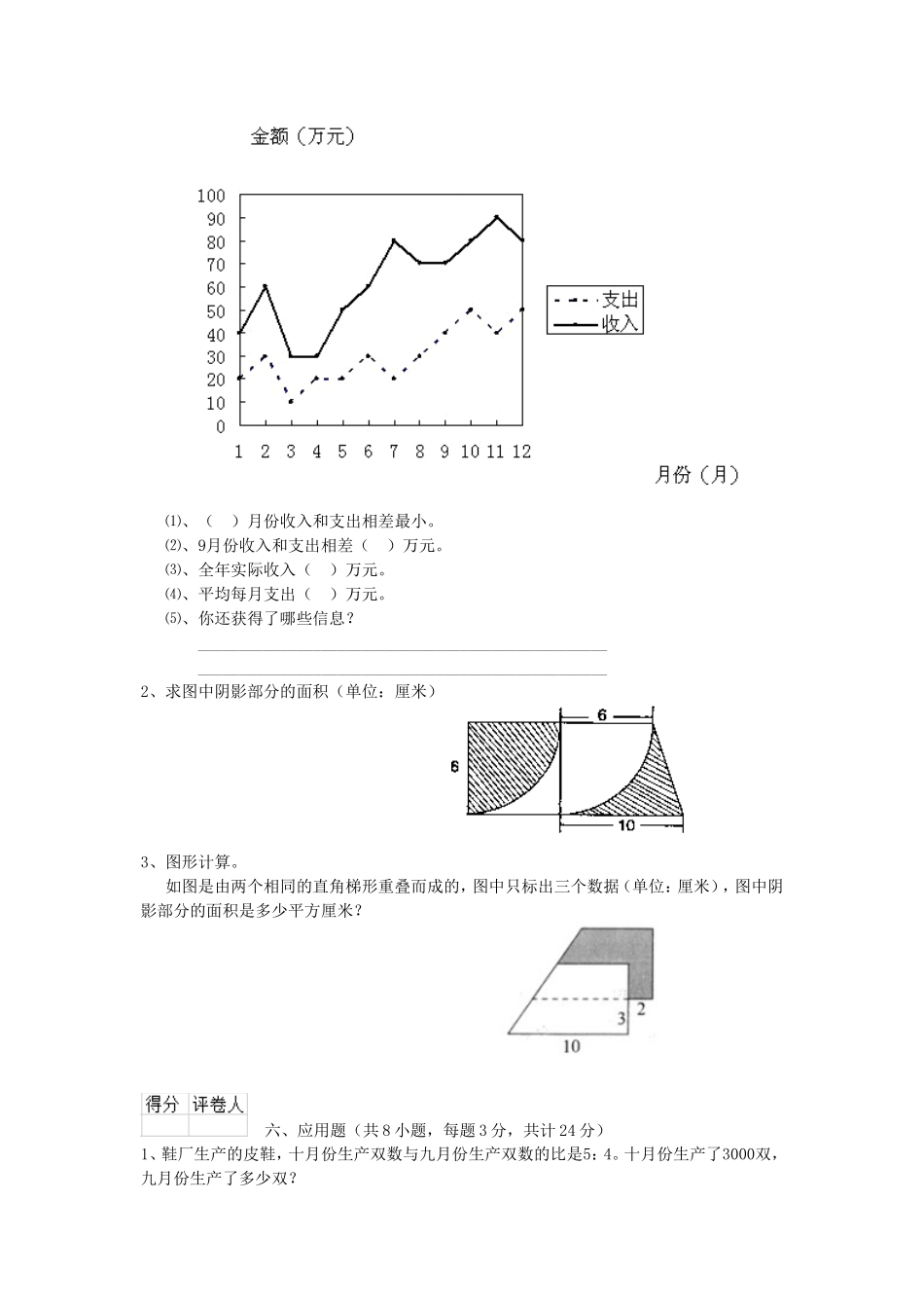 2019年河南小升初数学真题及答案.doc_第3页