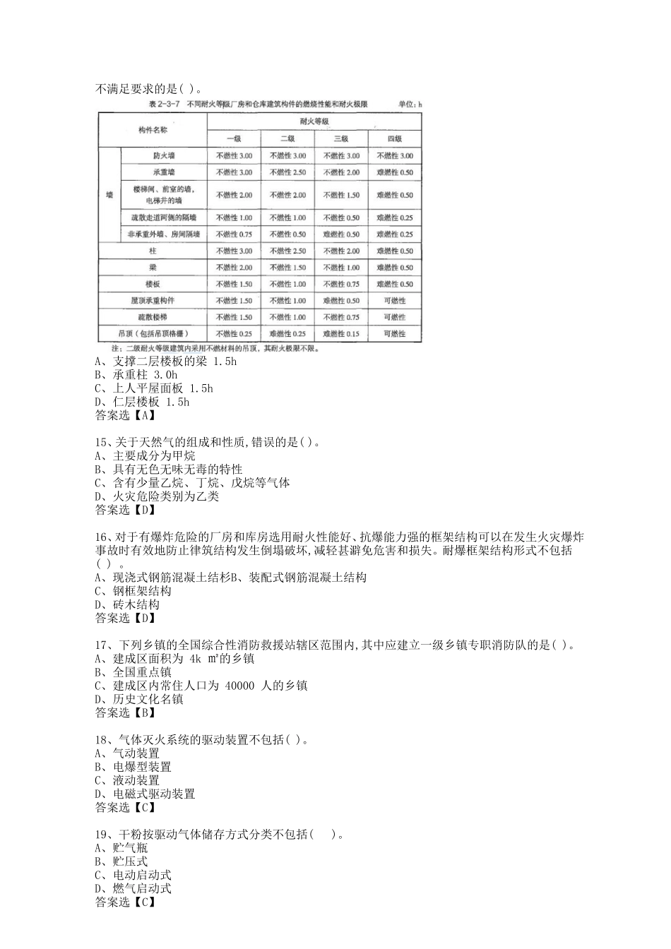 2022年一级消防工程师技术实务考试真题及答案.doc_第3页