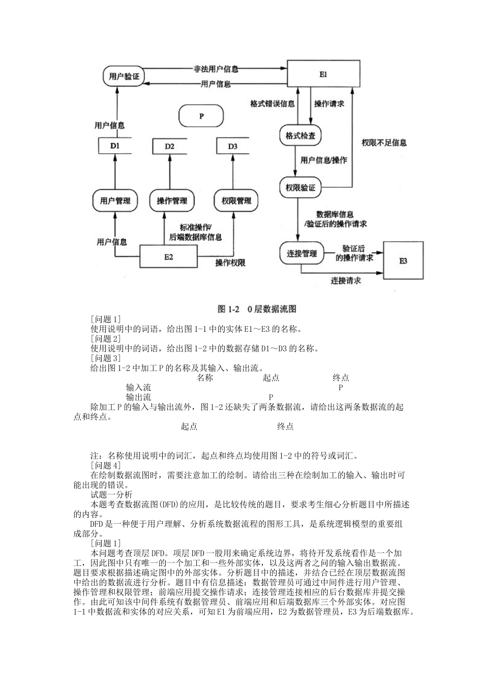 2010上半年数据库系统工程师考试真题及答案-下午卷.doc_第2页