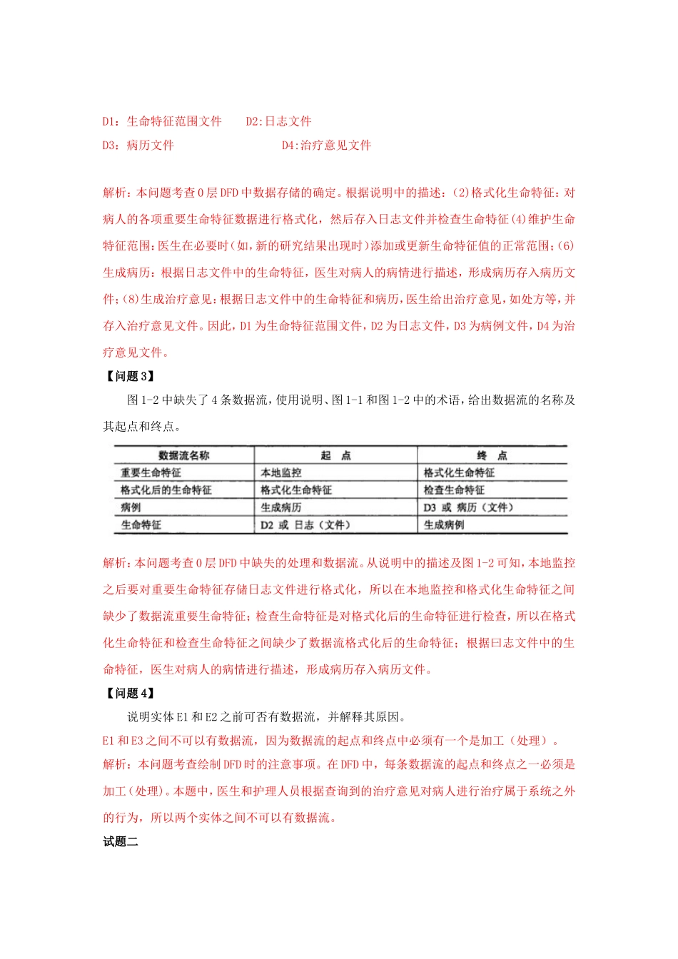 2011上半年数据库系统工程师考试真题及答案-下午卷.doc_第3页