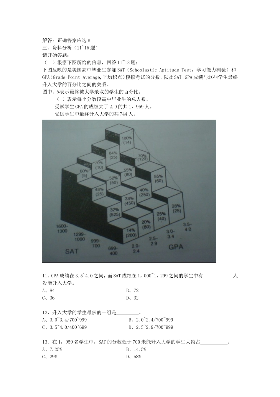 2010年上海事业单位招聘基本素质能力测验真题.doc_第2页