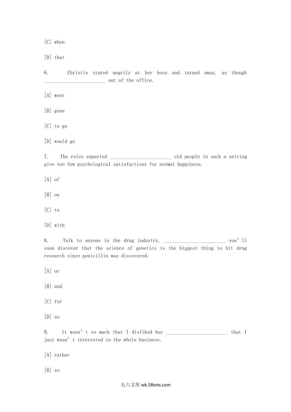 2000福建考研英语一真题及答案.doc_第3页