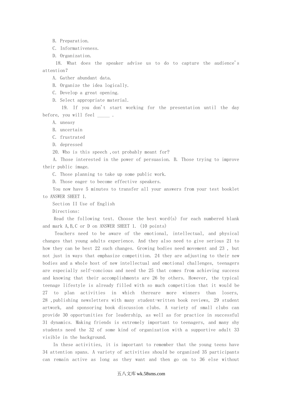 2003湖北考研英语二真题及答案.doc_第3页
