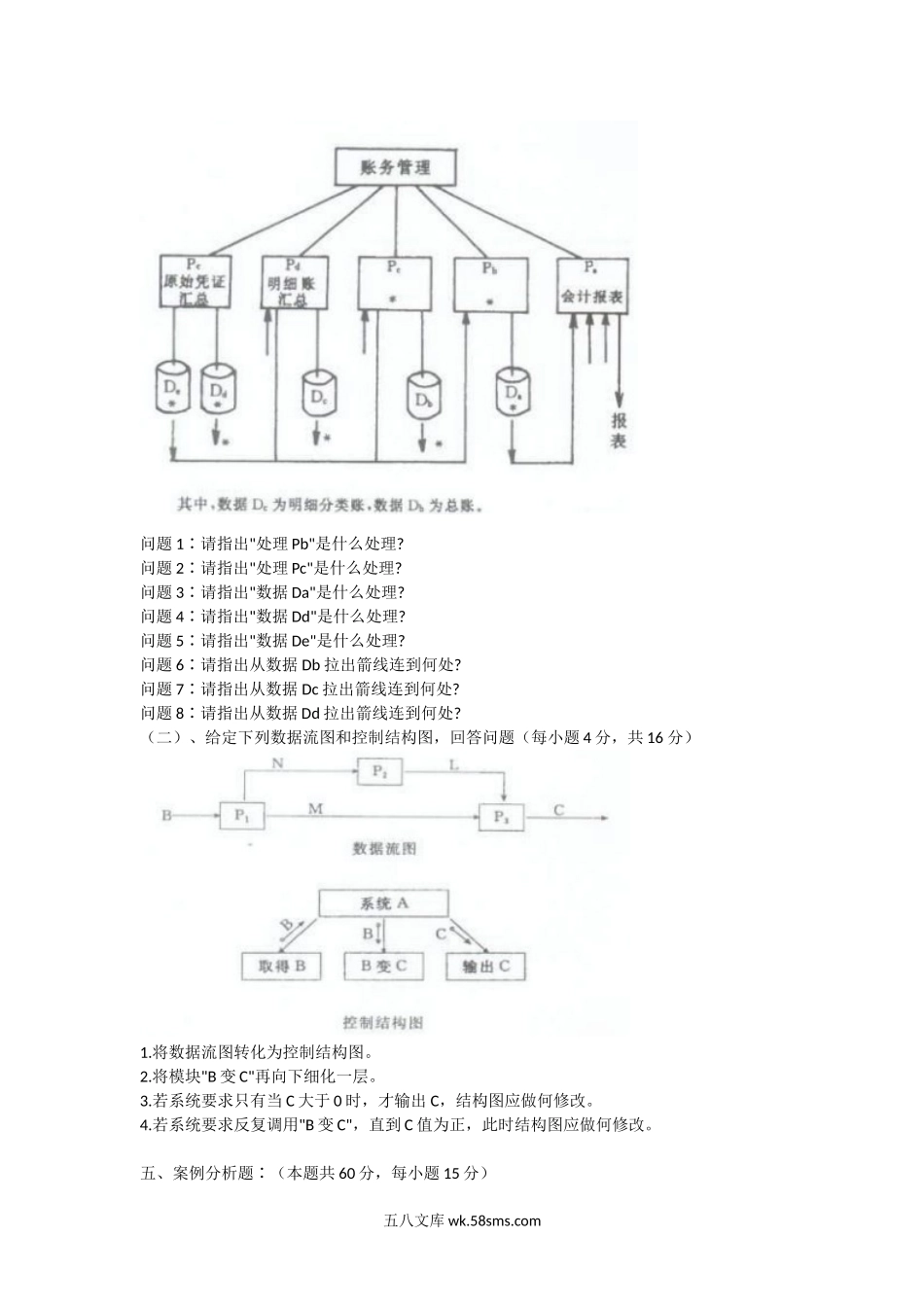 2005年湖北工业大学管理信息系统及高分子化学及物理考研真题.doc_第2页