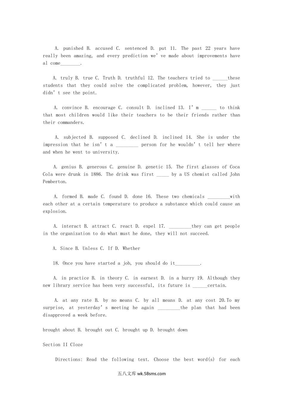 2006湖北考研英语二真题及答案.doc_第2页