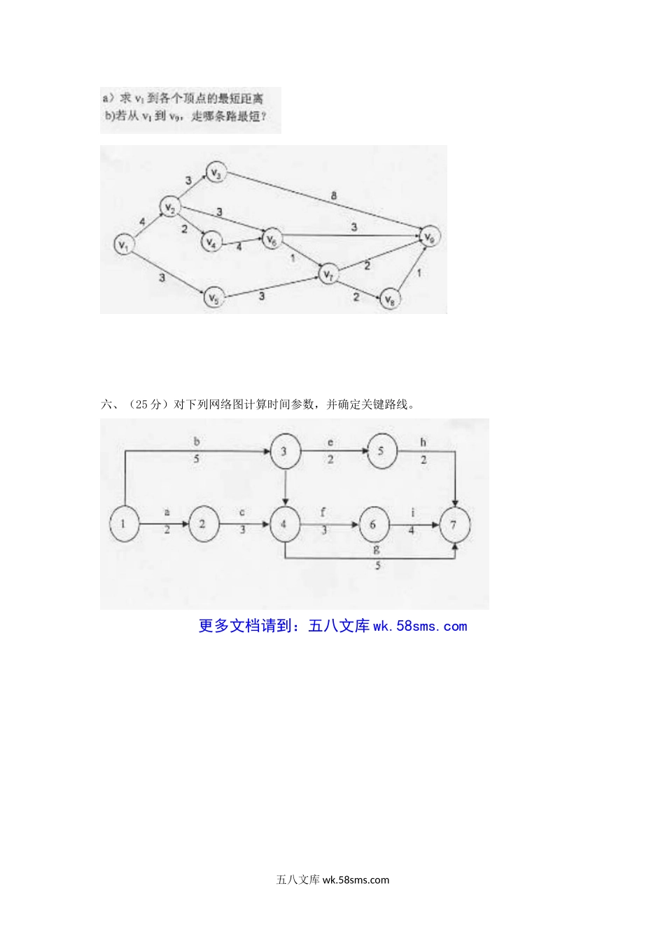 2007年上海海事大学算法与运筹学模型考研真题.doc_第3页