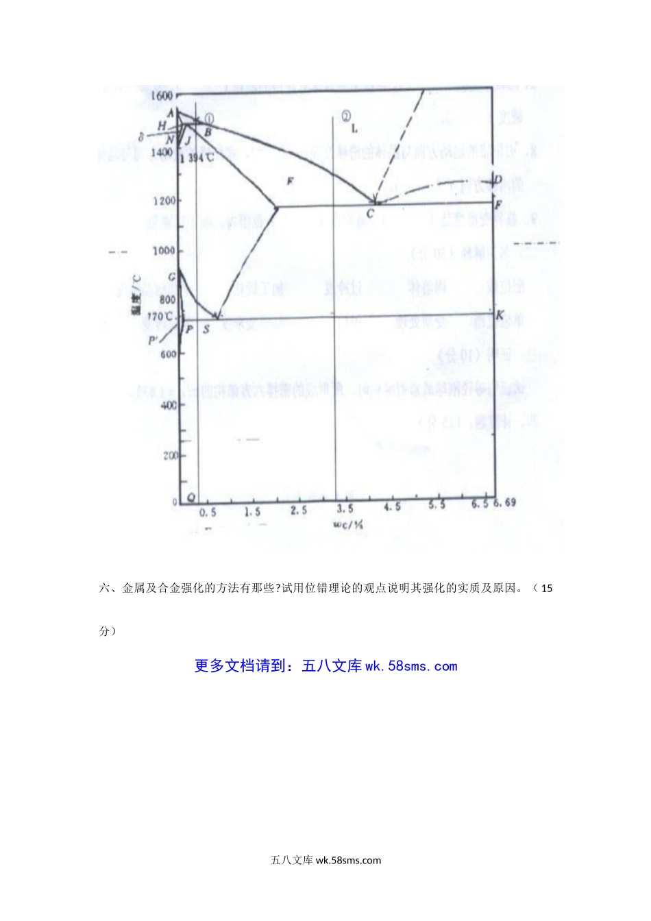 2008年江西理工大学材料科学基础考研真题.doc_第3页