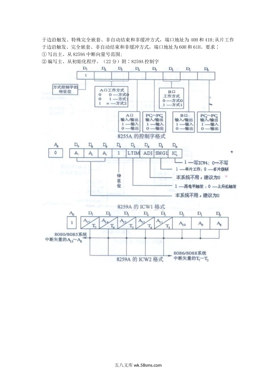 2011年江西理工大学微机原理与接口考研真题.doc_第2页