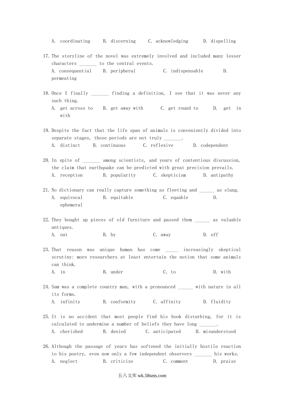 2014年北京科技大学翻译硕士英语考研真题.doc_第3页