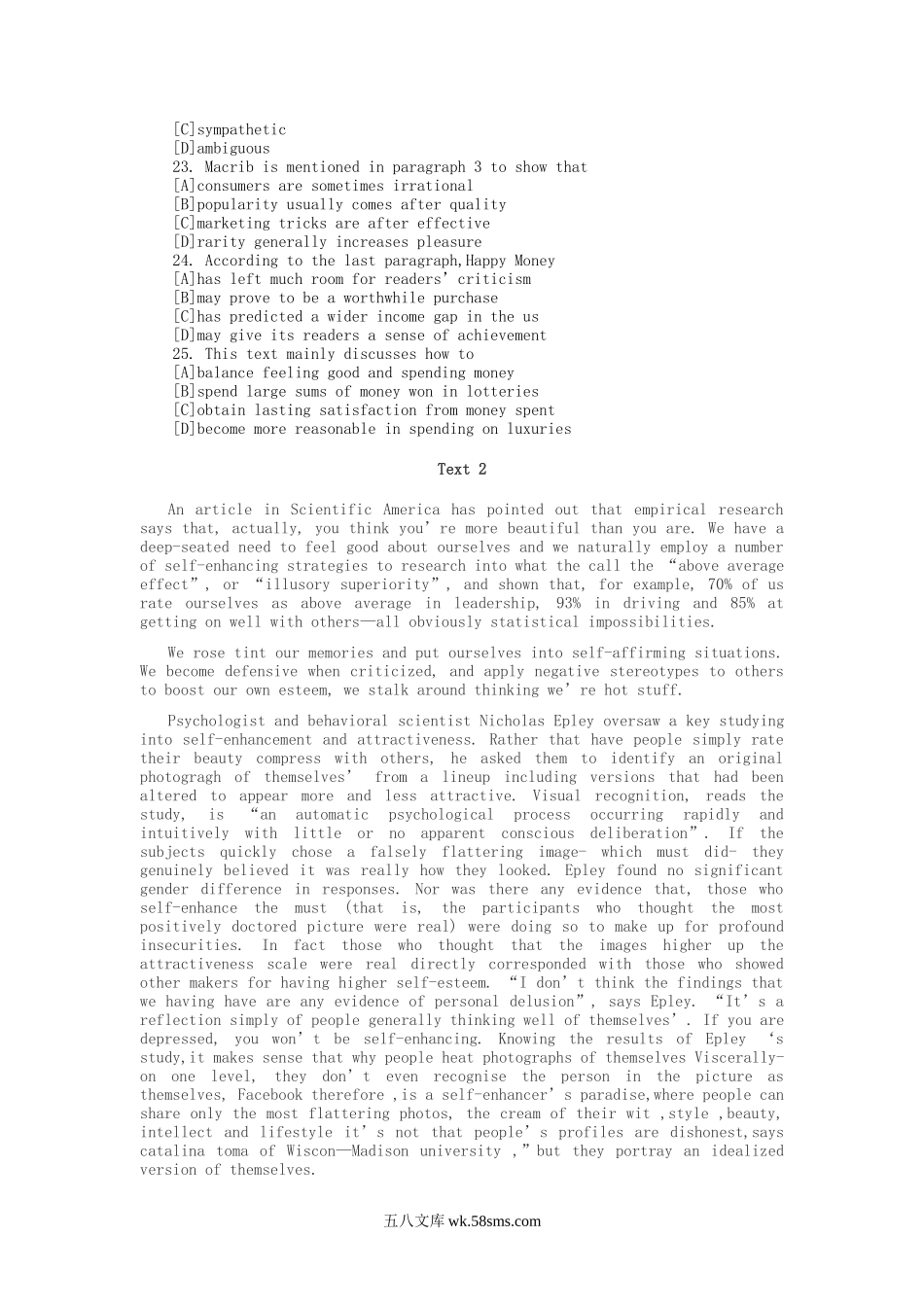 2014云南考研英语二真题及答案.doc_第3页