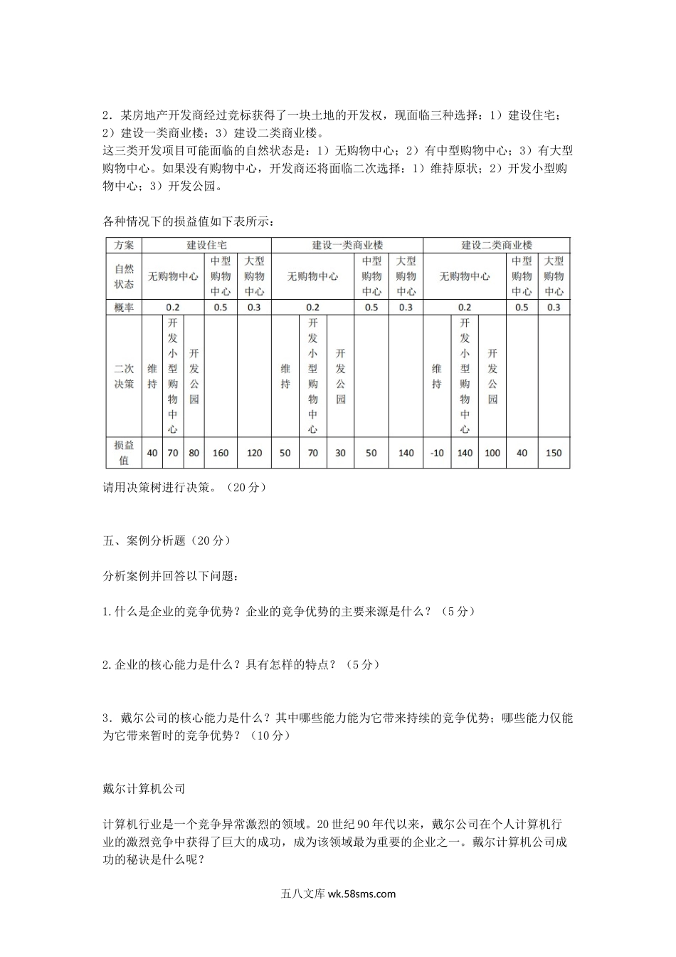 2015江苏南京航空航天大学管理学原理(专业学位)考研真题.doc_第2页