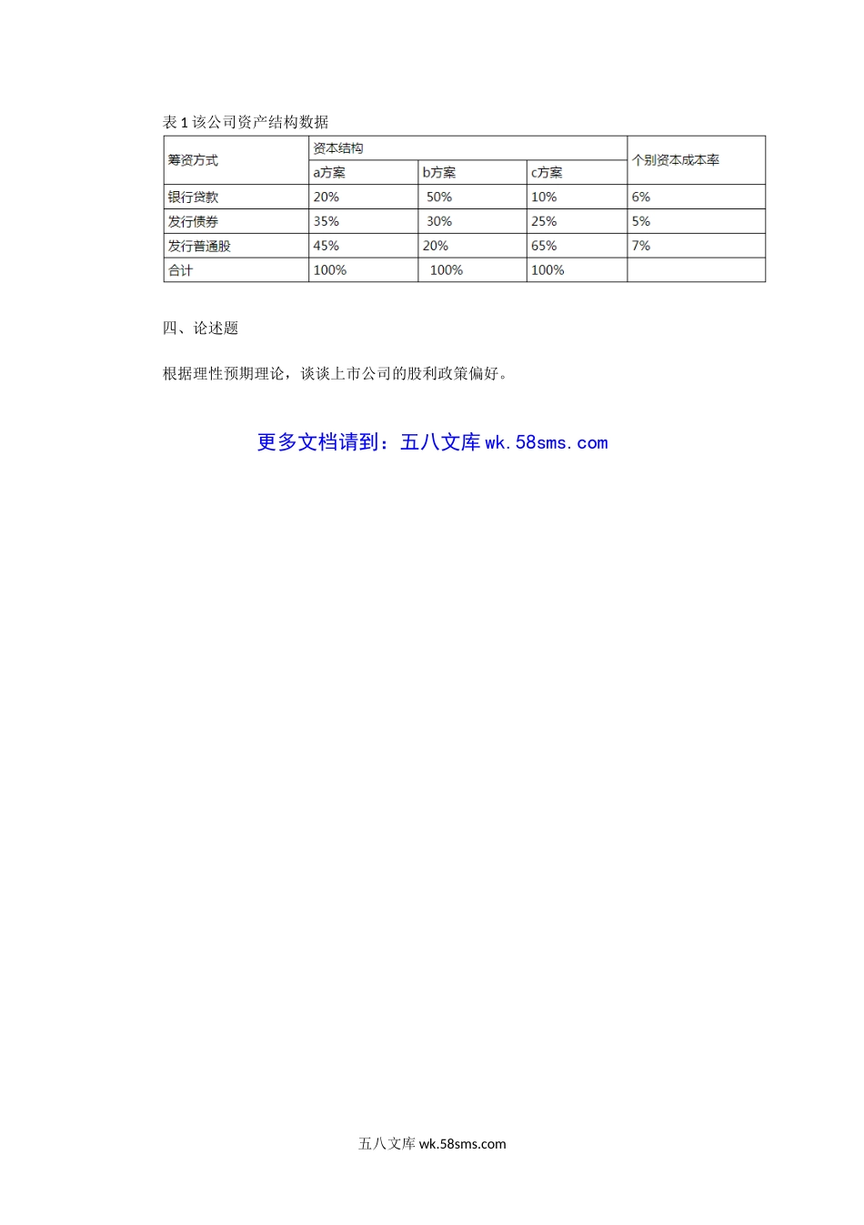 2016一2018年河南郑州大学公司财务考研真题.doc_第3页