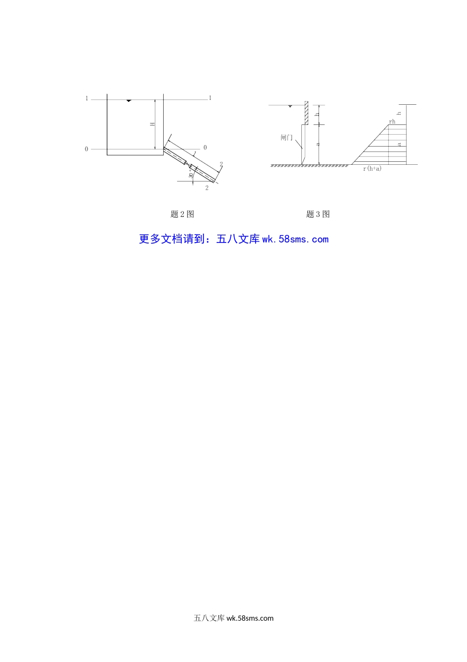 2017年云南昆明理工大学建工学院水力学考研真题A卷.doc_第3页