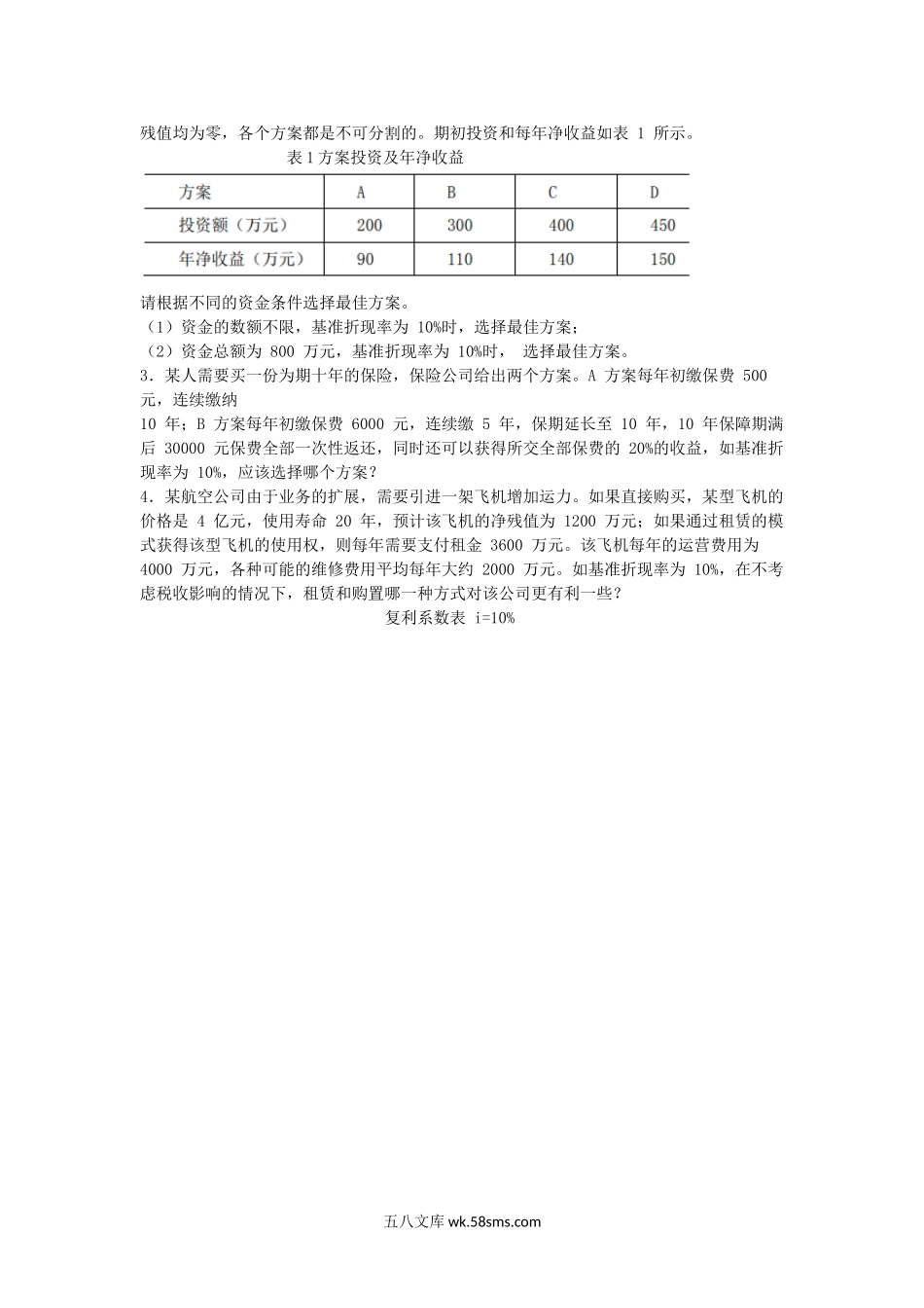 2018江苏南京航空航天大学工程经济学考研真题.doc_第3页