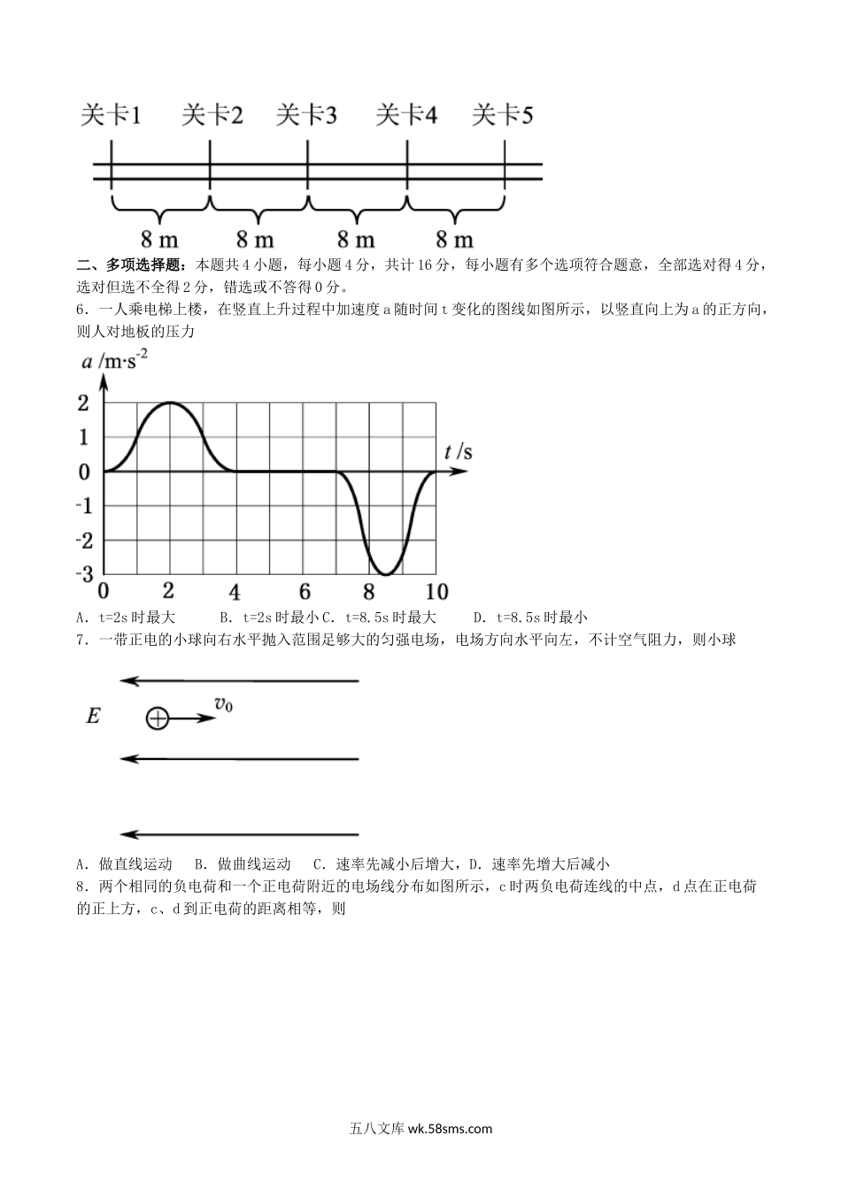 2015江苏高考物理真题及答案.doc_第2页