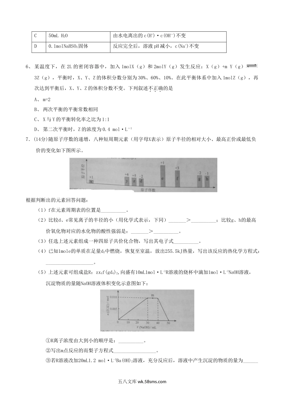 2015天津高考理科综合试题及答案.doc_第2页