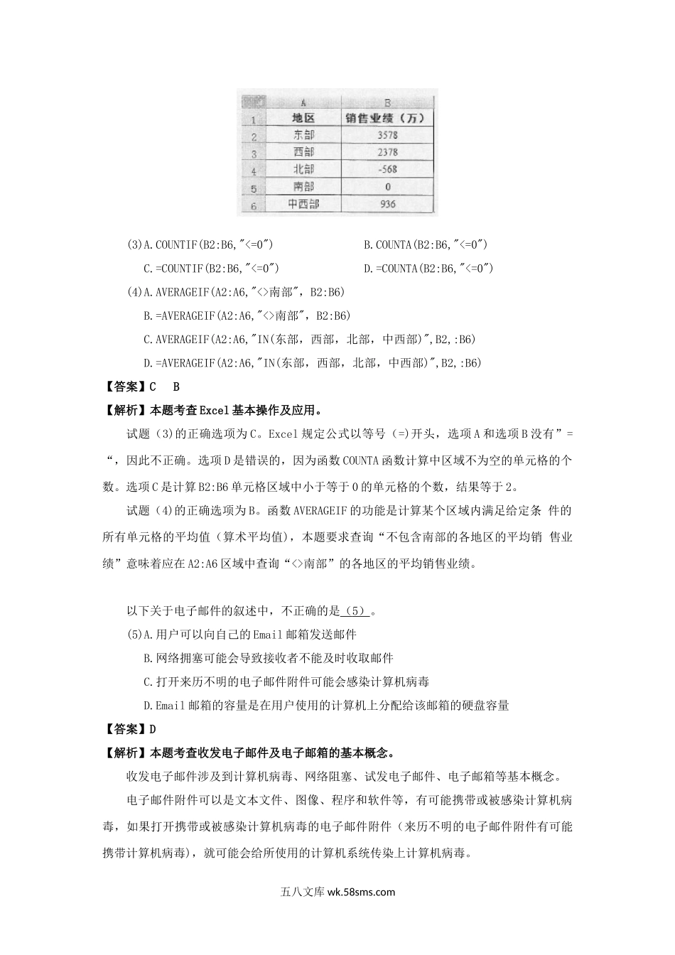 2015上半年程序员考试真题及答案-上午卷.doc_第2页