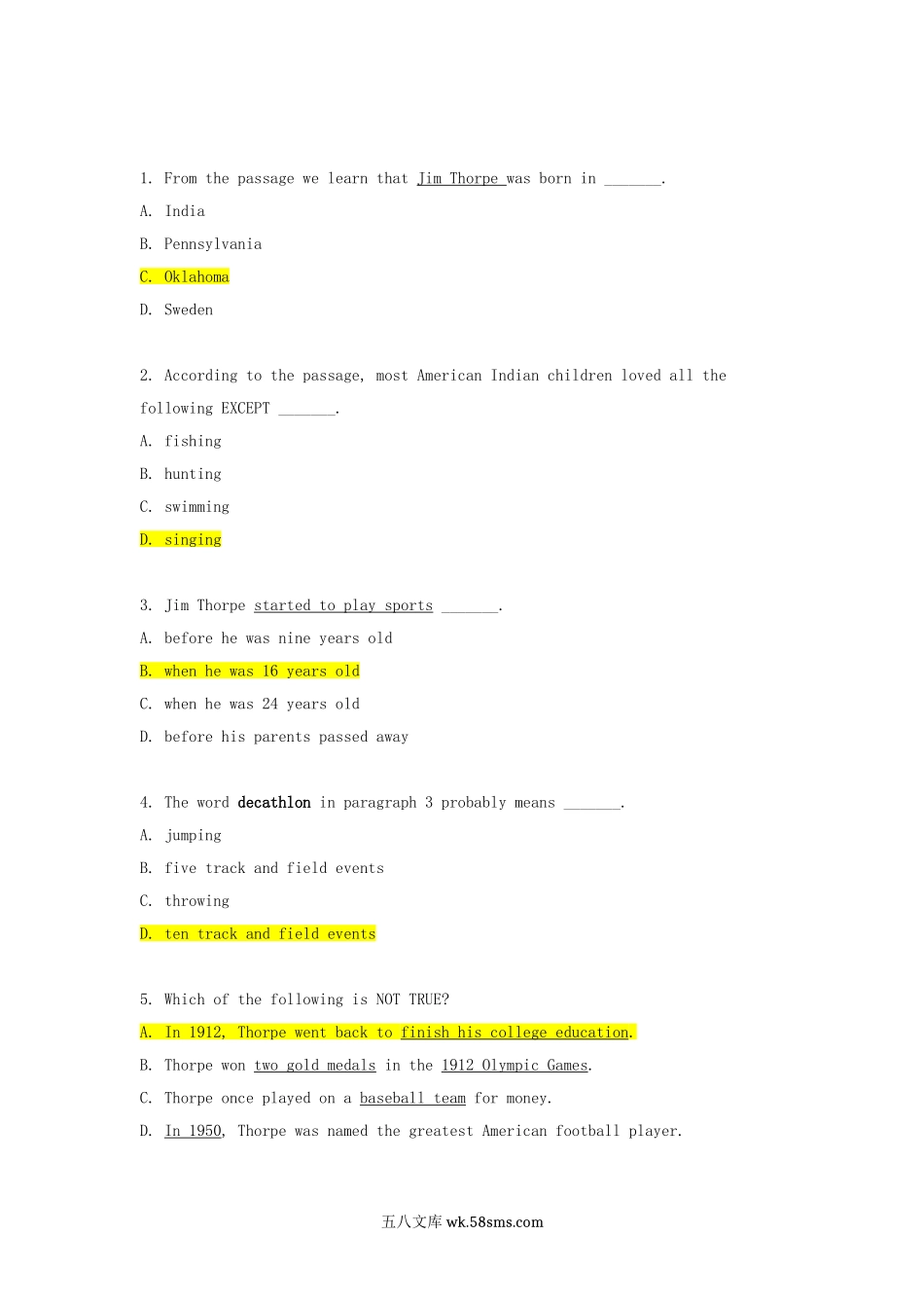 2015年11月北京成人本科学位英语考试真题及答案.doc_第2页