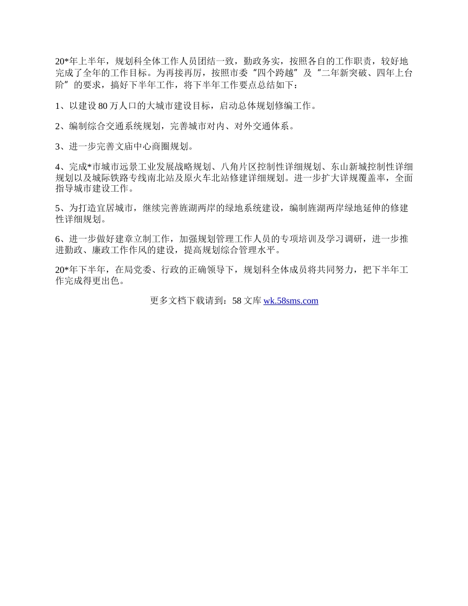 规划科上半年工作总结.docx_第2页