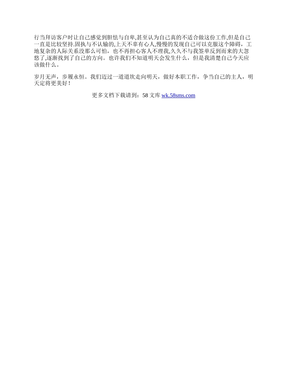 公司建材销售工作总结.docx_第2页
