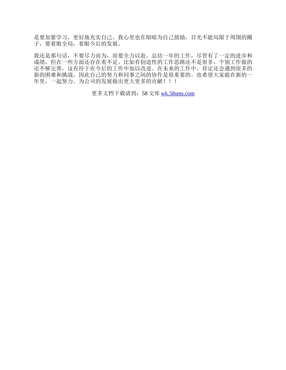 公司财务人员个人工作总结.docx_第2页