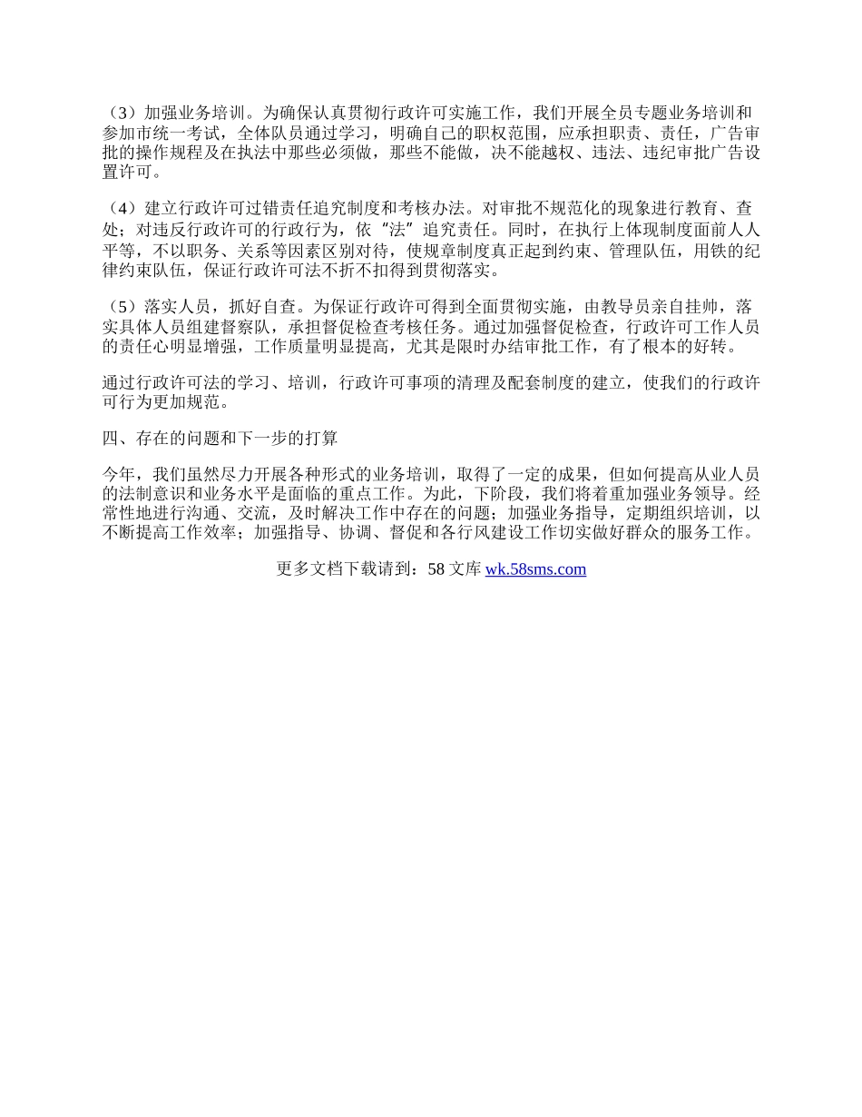 行政执法工作总结.docx_第2页