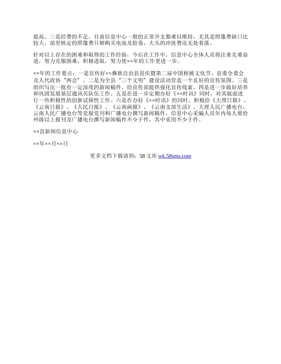 新闻信息中心工作总结.docx_第2页