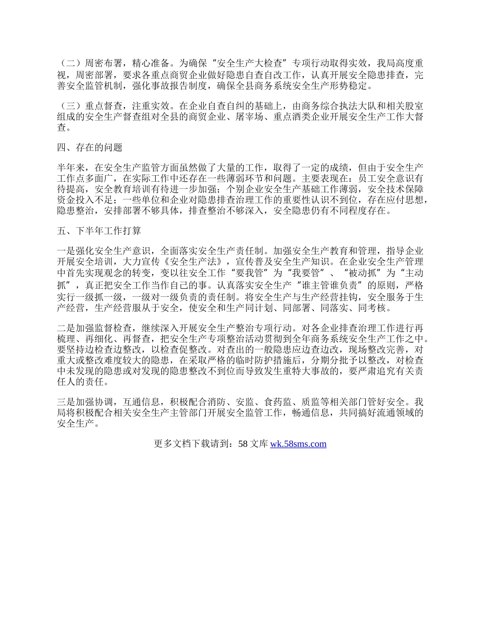 商务局安全工作总结.docx_第2页