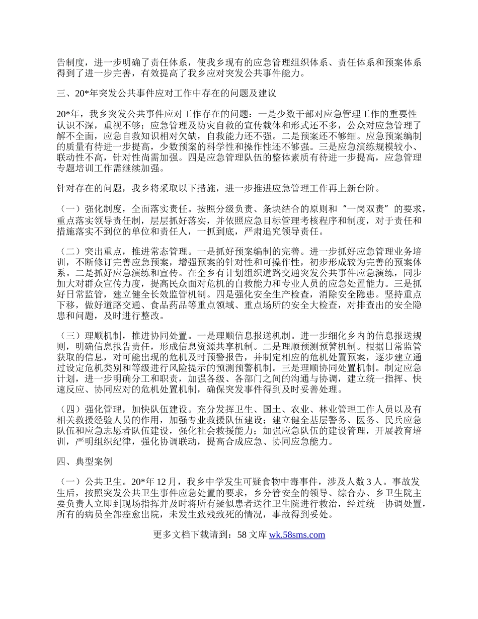 公共事件应对工作总结会讲话.docx_第2页