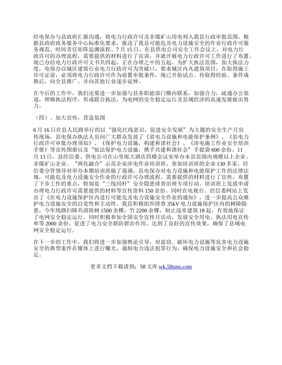 年度电保工作总结.docx_第2页