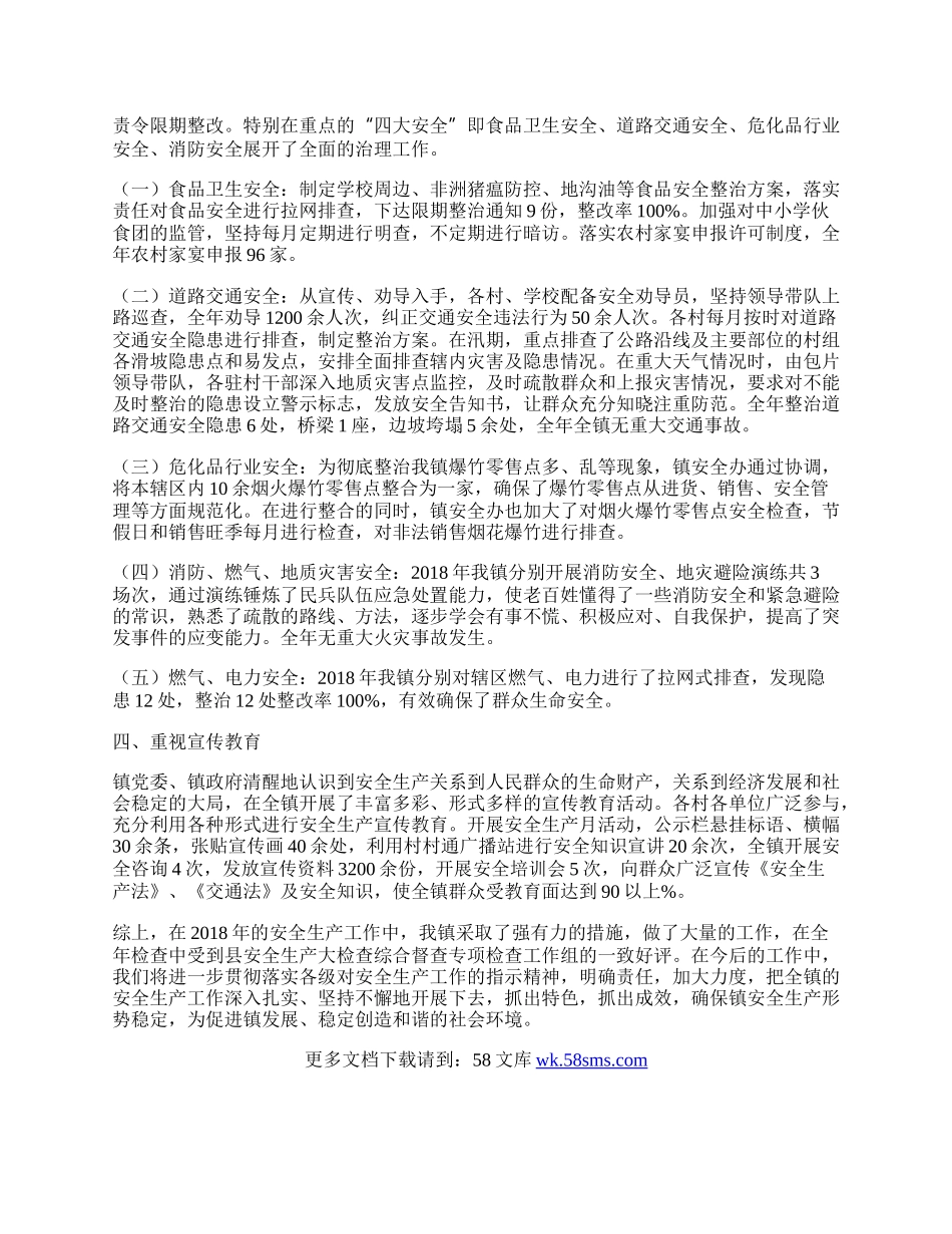 乡镇安全生产办公室工作总结.docx_第2页