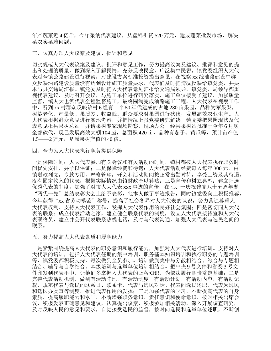 镇人大终工作总结.docx_第2页