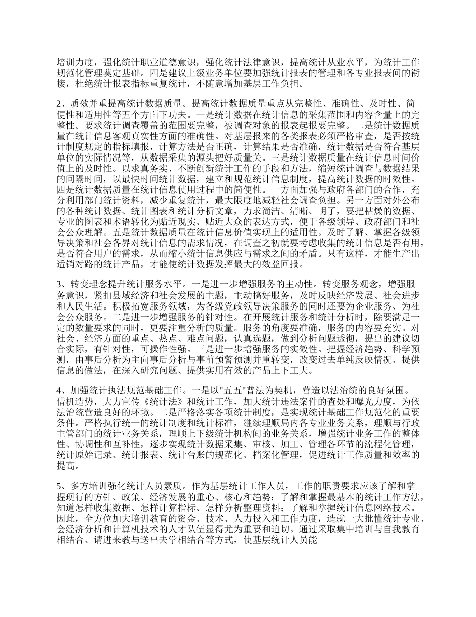 统计人员个人工作总结.docx_第2页