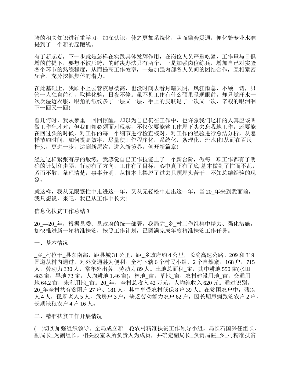 信息化扶贫工作总结.docx_第3页